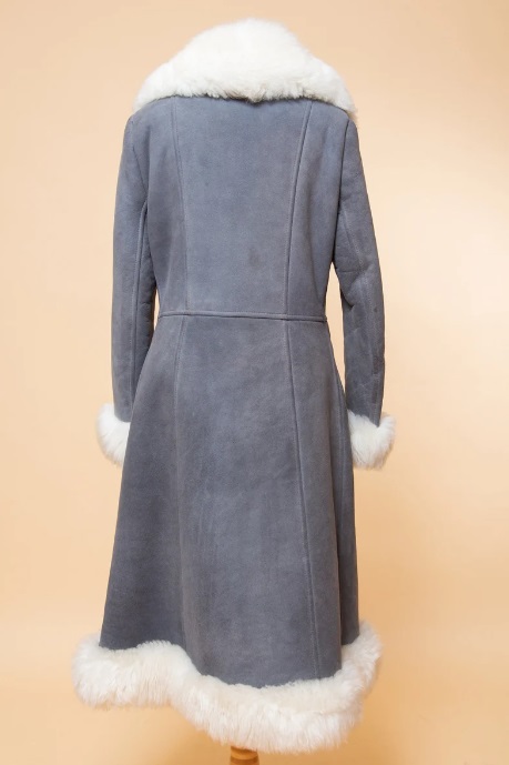 Vintage Penny Lane Coat 70's | Best Suede Fur Coat | Real Sheepskin ...