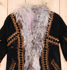 Black Afghan Coat