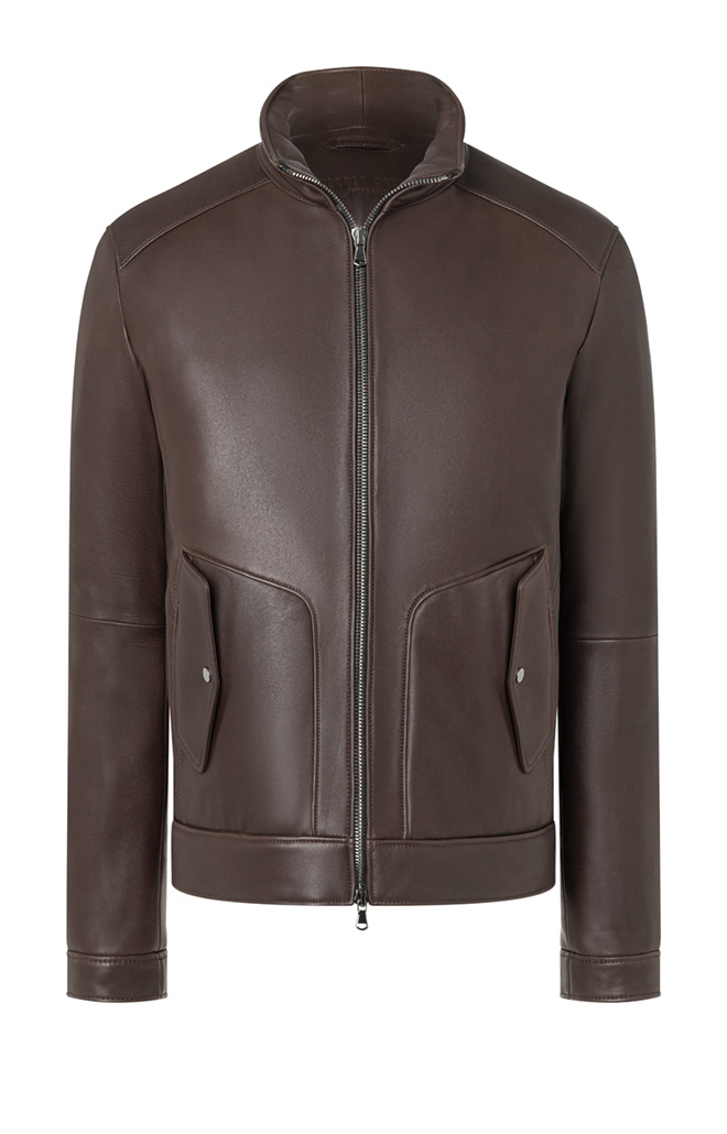 Mens Brown Leather Jacket | New Design 2023 - Afghan Coat Store ...