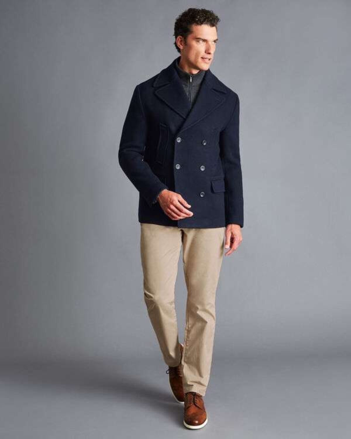 Olive & Oak Wool Peacoat  Wool peacoat, Clothes design, Peacoat