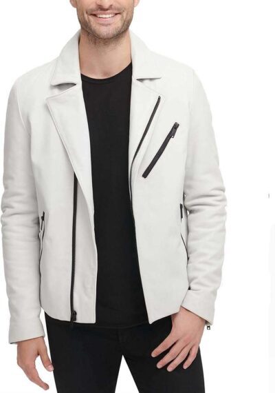 white leather jacket mens 1