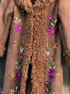 Traditional Afghan Sheepskin Coat