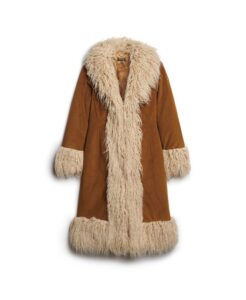 Longline afghan coat