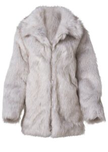 Mid-Length Faux Fur Coat for Women