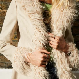 Afghan Coat Womens Urban Outfitters