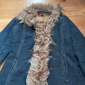 Denim Afghan Coat