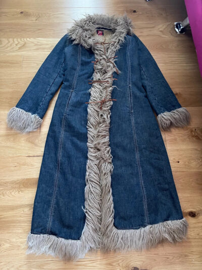 Denim Afghan Coat