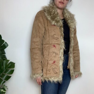 Afghan Faux Fur Coat