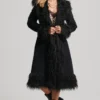 Afghan Coat Black