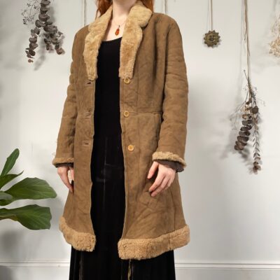 Biba Faux Fur Afghan Style Coat