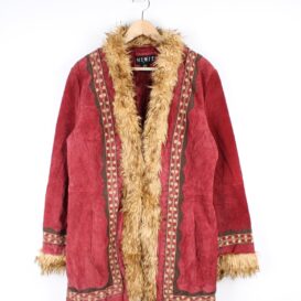 Afghan Coat Red