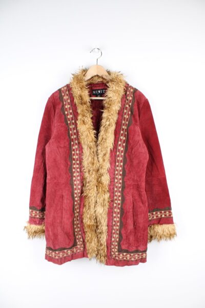 Afghan Coat Red