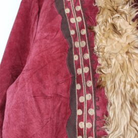 Afghan Coat Red