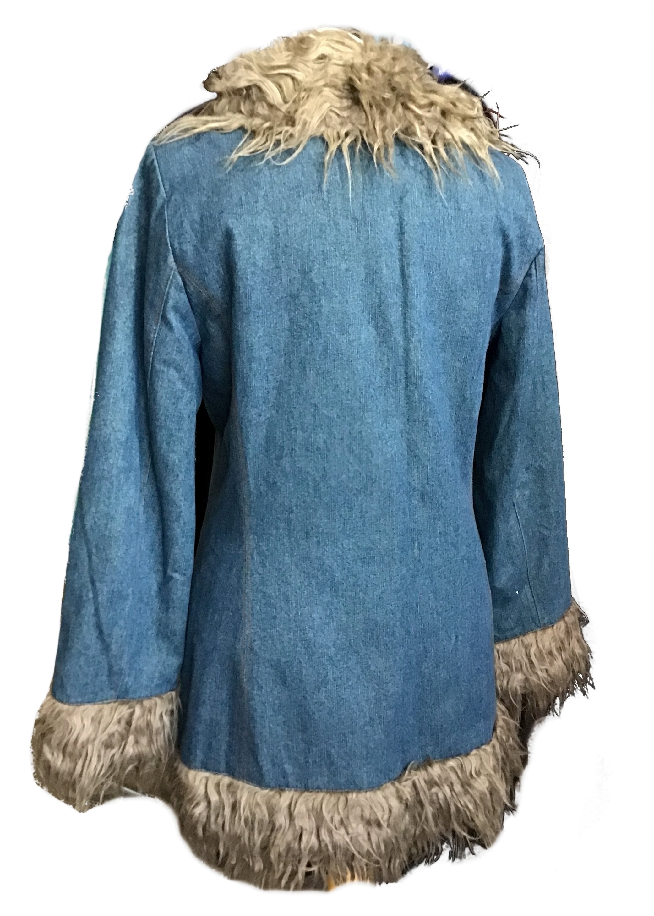 Afghan Coat Denim