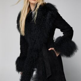 Nasty Gal Afghan Coat