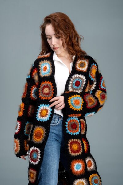 Crochet Afghan Coat