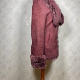 Burgundy Afghan Coat