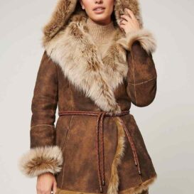 Sheepskin coat