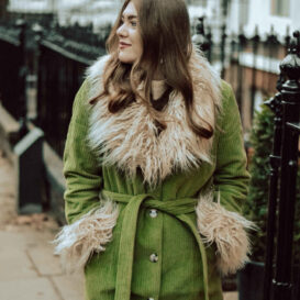 Green Afghan Coat