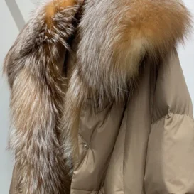 Fur Trim Puffer Coat