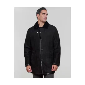 Shearling Sheepskin Coat Mens​