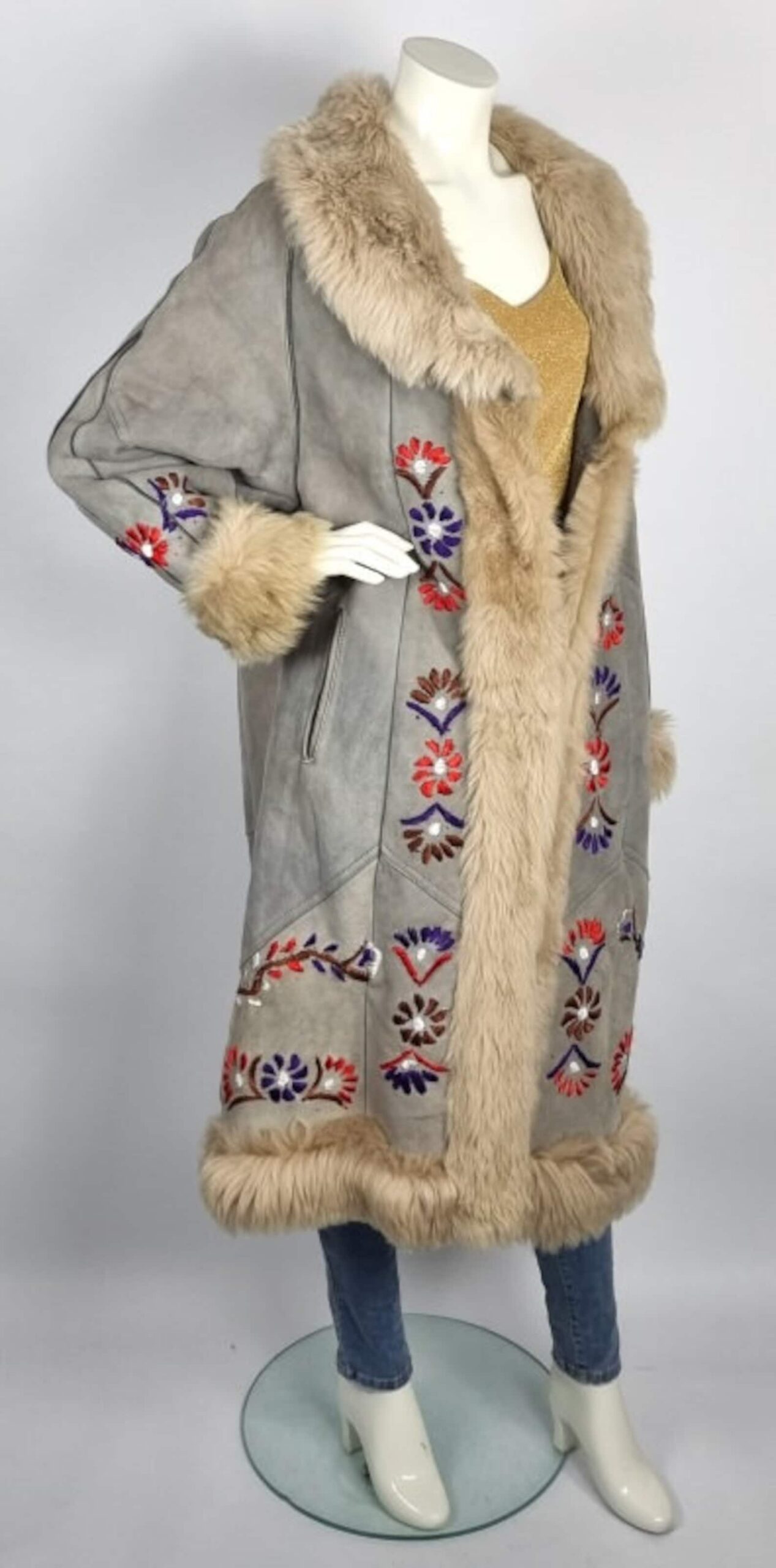 Vintage 1970s Afghan Coat