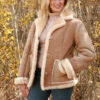 Sheepskin Coat Womens​