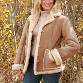 Sheepskin Coat Womens​