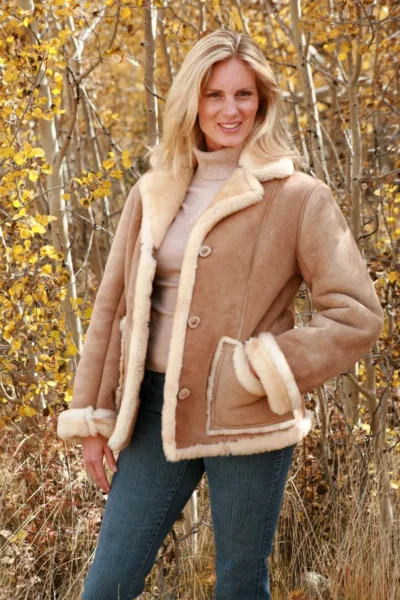 Sheepskin Coat Womens​