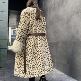 Leopard Afghan Coat