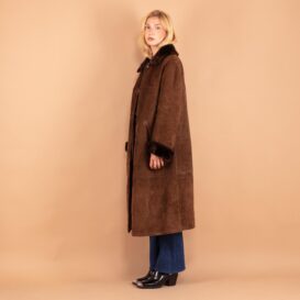 Suede Afghan Coat