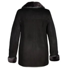 Women's Black Sheepskin Coat​