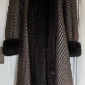 Superdry Faux Fur Lined Afghan Coat