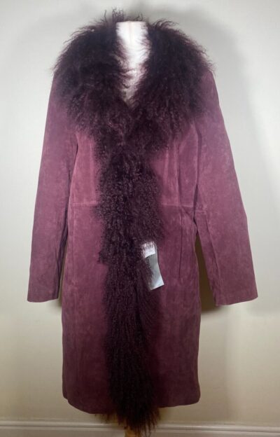 Purple Afghan Coat