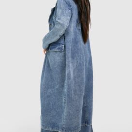 Denim Trench Coat